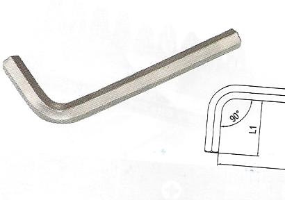ALLEN ANAHTAR ALTI KOSE 16 X 152 MM IZELTAS